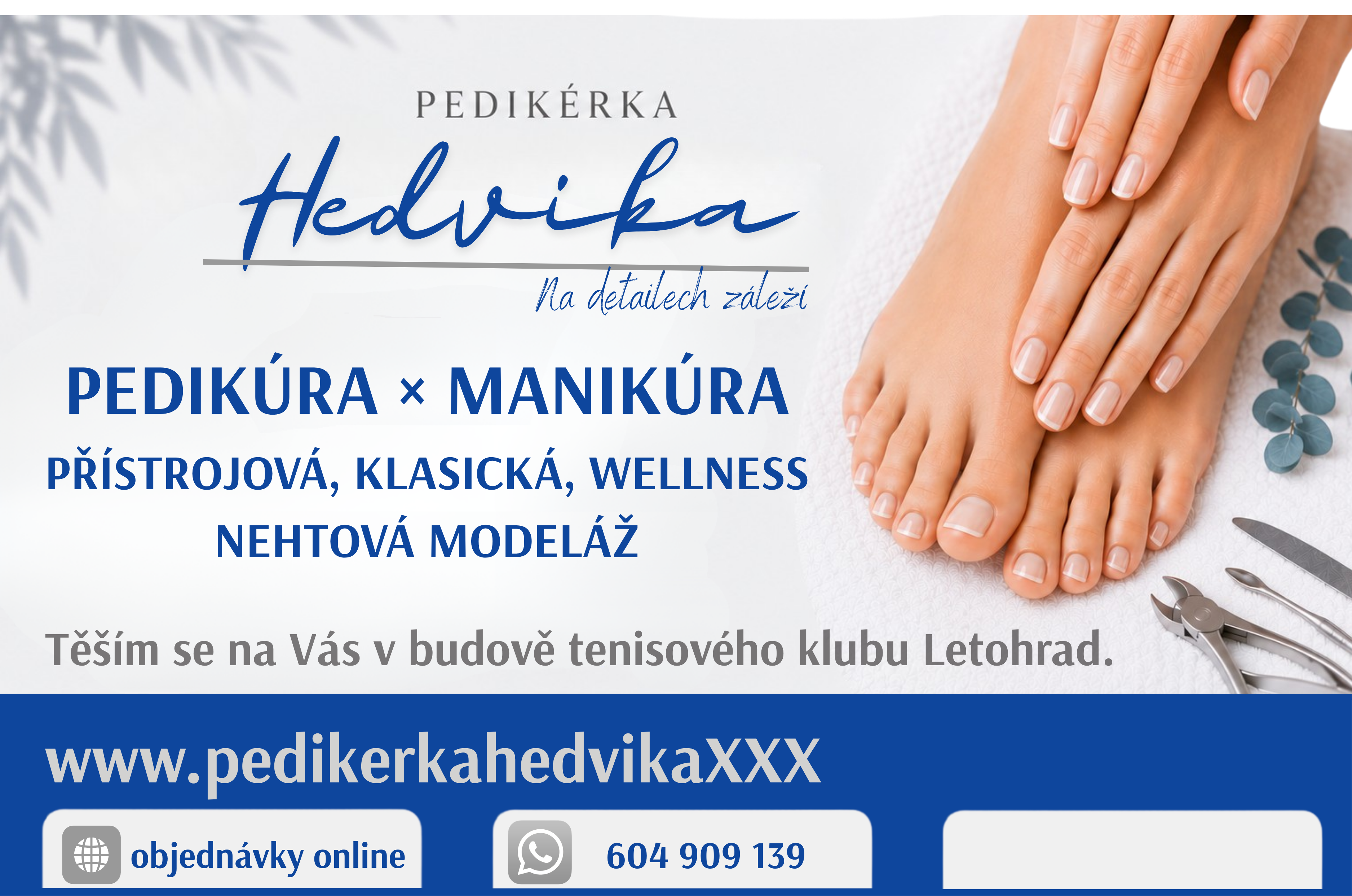 Hedvika Luxová - Pedikúra a Manikúra