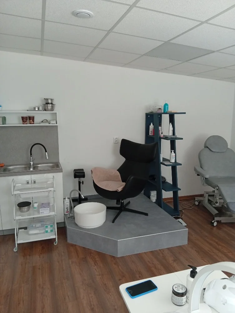 Interiér pedikérského salonu Hedvika Luxová